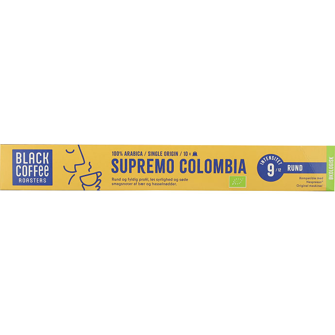 Supreme Colombia kaffekapsler øko