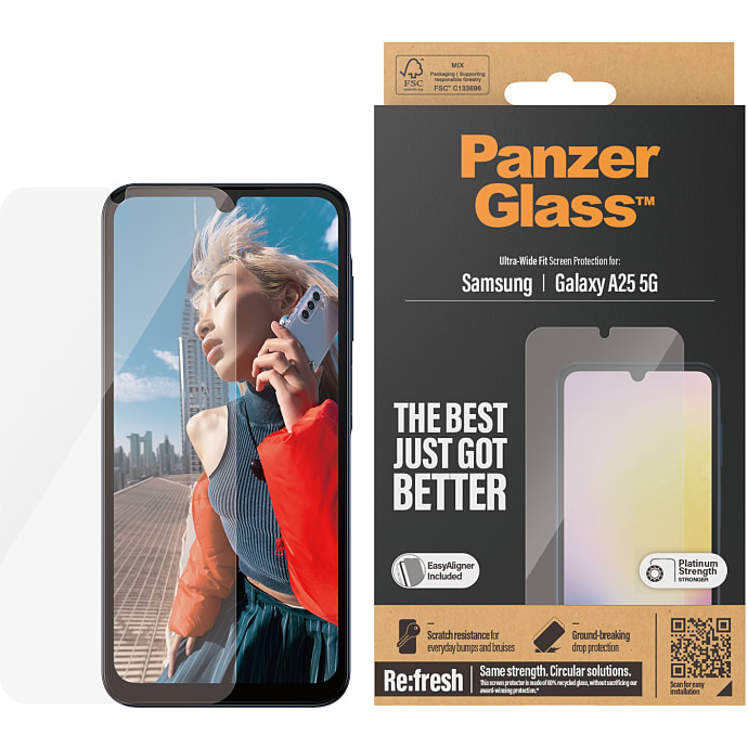 PanzerGlass Skærmbeskyttelse Samsung Galaxy A25