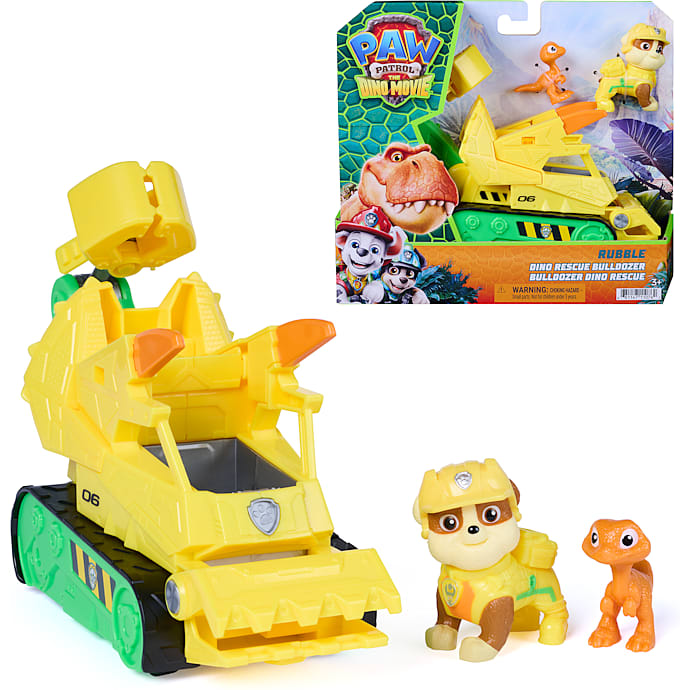 Paw Patrol: Dino Filmen Dino Tema Køretøj Rubble