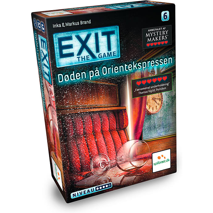 Spilbræt.dk EXIT - Døden på Orientekspressen
