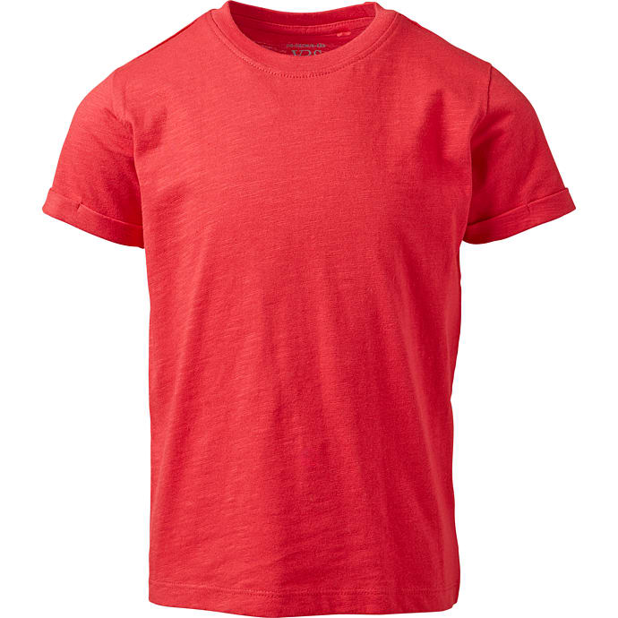 VRS børne T-shirt str. 110/116 - rød