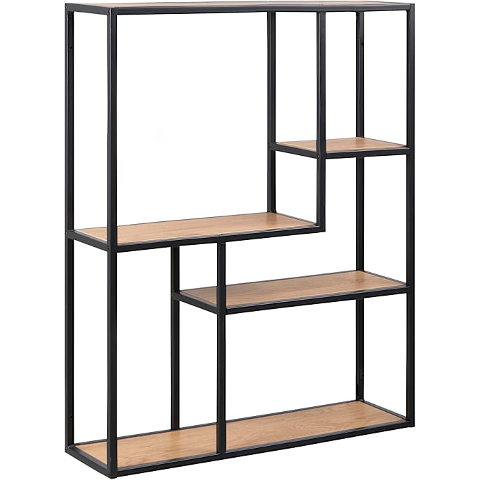 AC Design Furniture Seaford Vægreol Trælook Sort