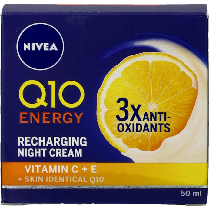 Nivea Recharging natcreme m. C- og E-vitamin 50 ml
