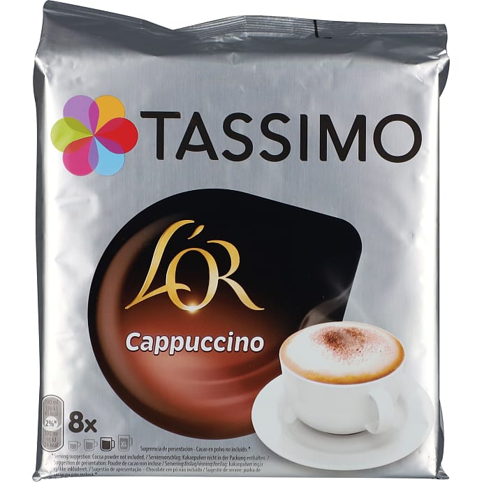 Tassimo Cappuccino kaffekapsler