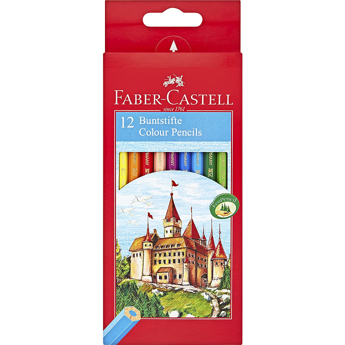 Faber-Castell farveblyanter slot - 12 stk. – produktbillede