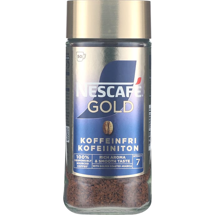Koffeinfri instant kaffe