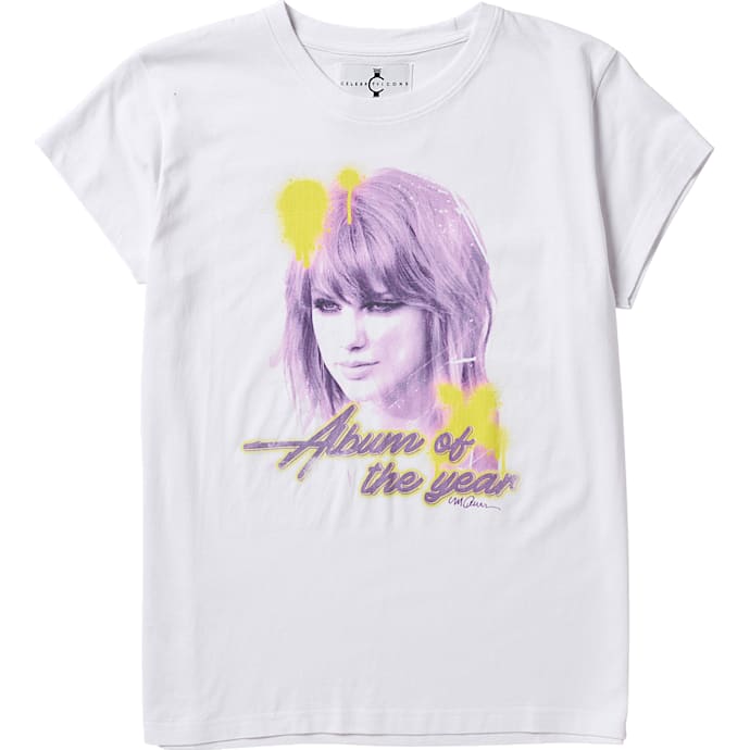 Taylor Swift T-shirt str. 146/152 - hvid