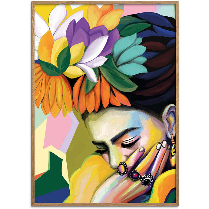 Citatplakat Shy Frida