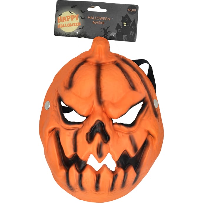 Halloween blød skummaske - flere varianter - assorteret