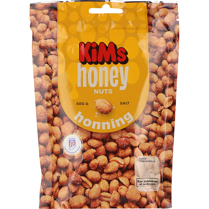 Ristede peanuts m. honning