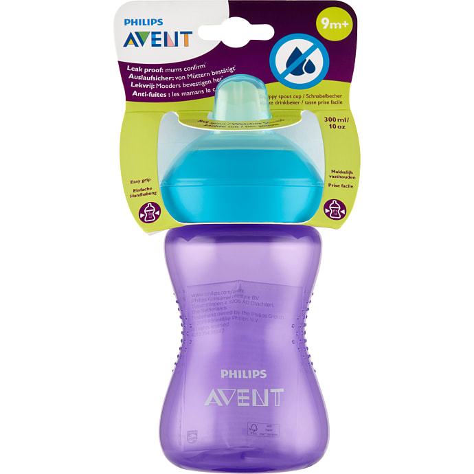 Kop m. drikketud lilla 9+ mdr. - flere varianter - assorteret