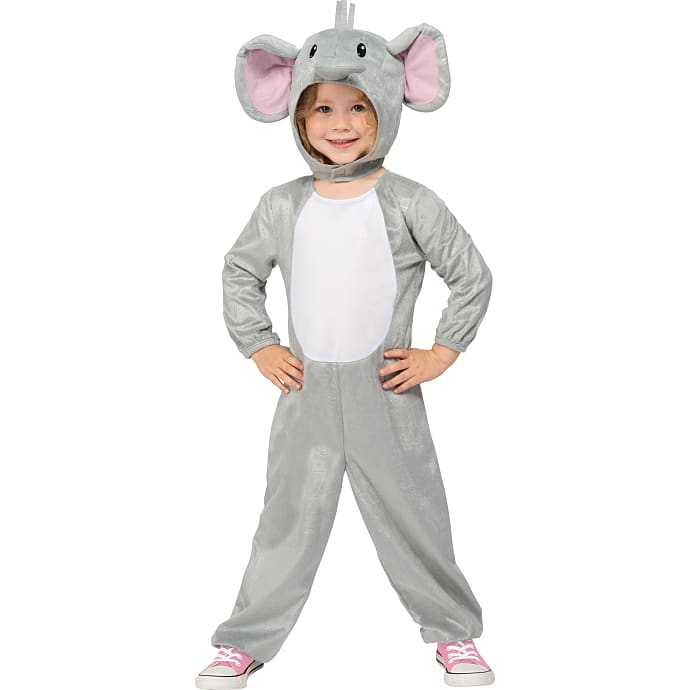Elefant kostume jumpsuit - str. 92 cm
