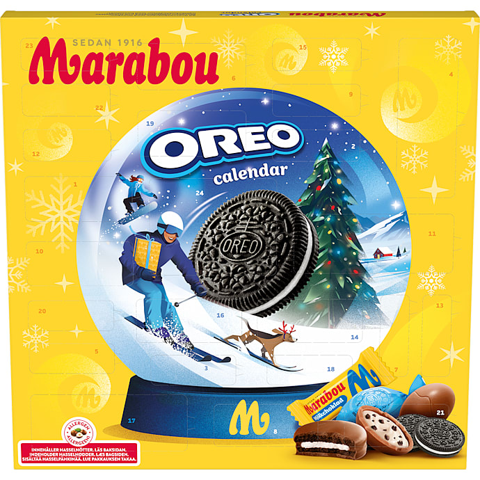 Julekalender m. chokolade