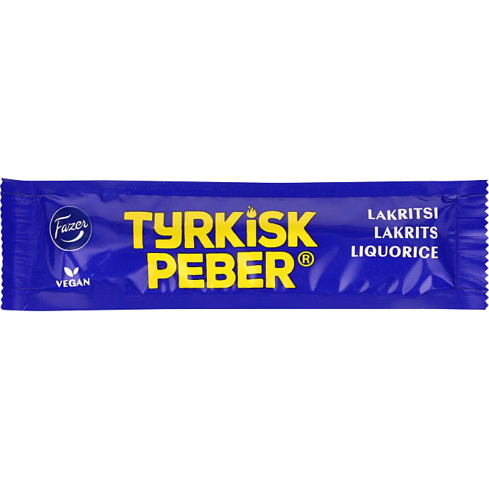 Lakridsstang m. tyrkisk peber