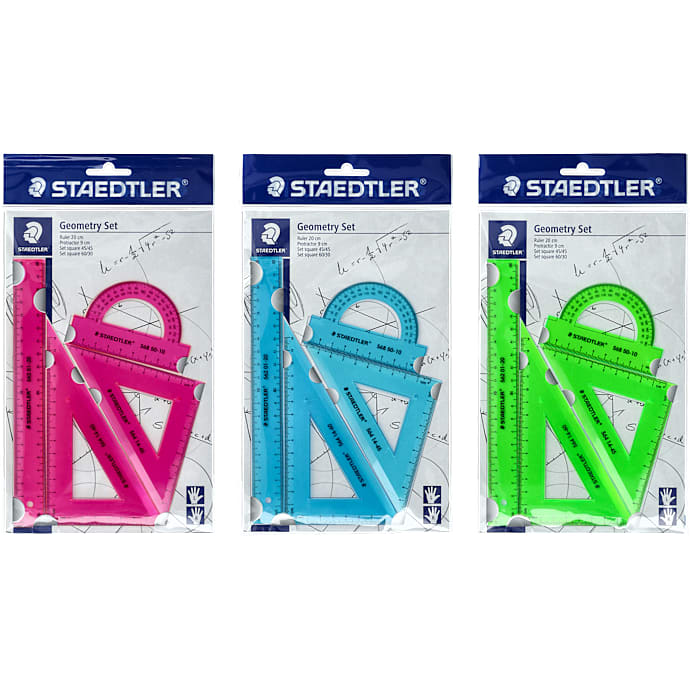 Staedtler geometrisæt 3 dele