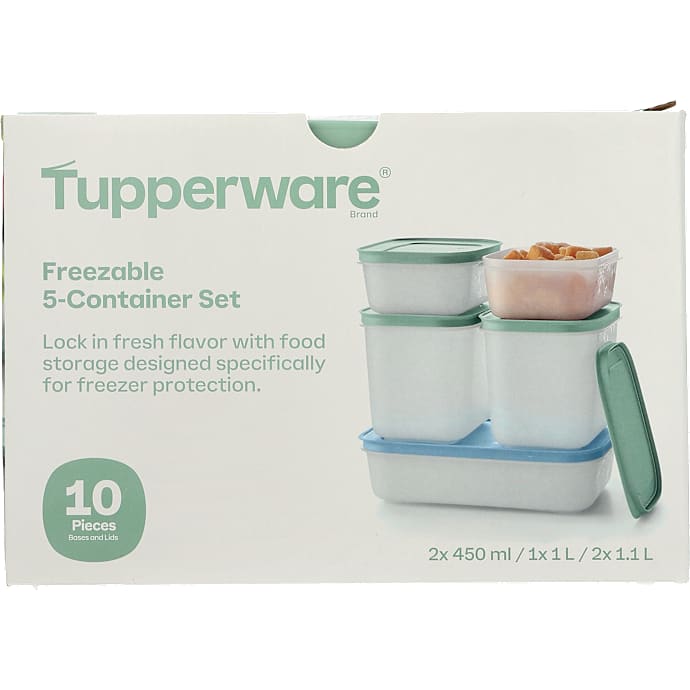 Tupperware 5-pak