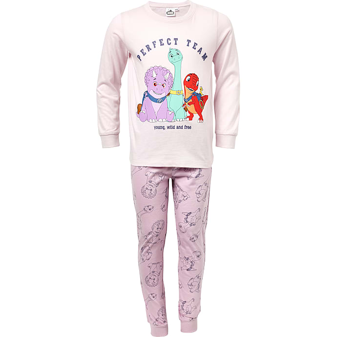 Dino pyjamas str. 110/116 - lilla