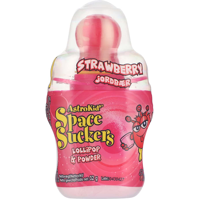 Slikkepind m. syrligt pulver – flere varianter - assorteret