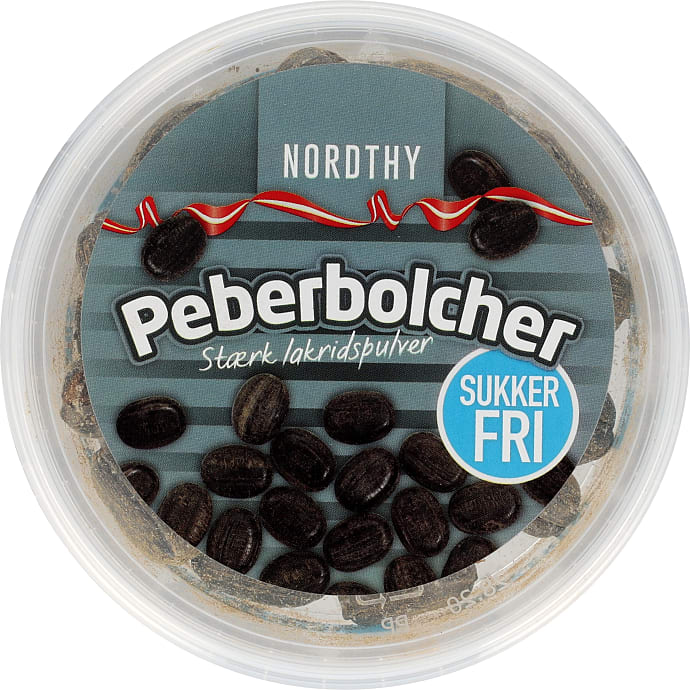 Nordthy Peberbolcher sukkerfri 150 g