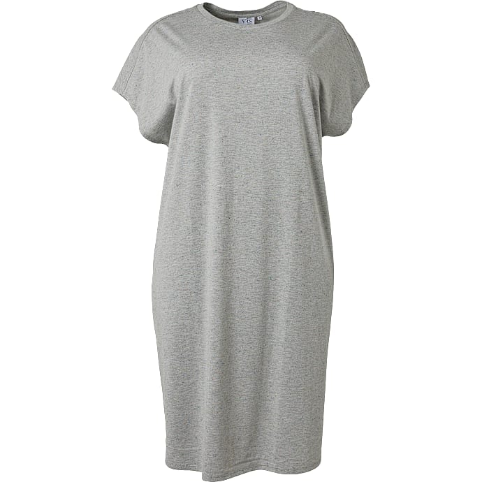 VRS dame oversize T-shirt kjole str. 50 - grå