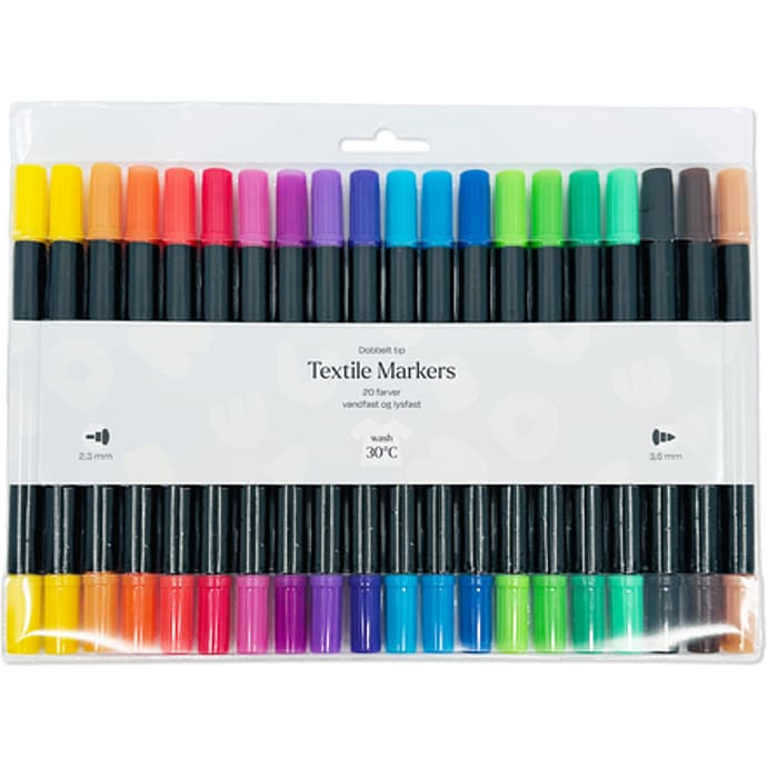 Tekstiltusser 20 stk.