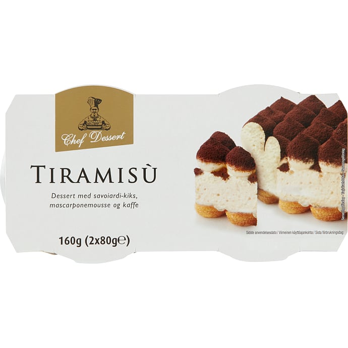 Chef Dessert Tiramisu