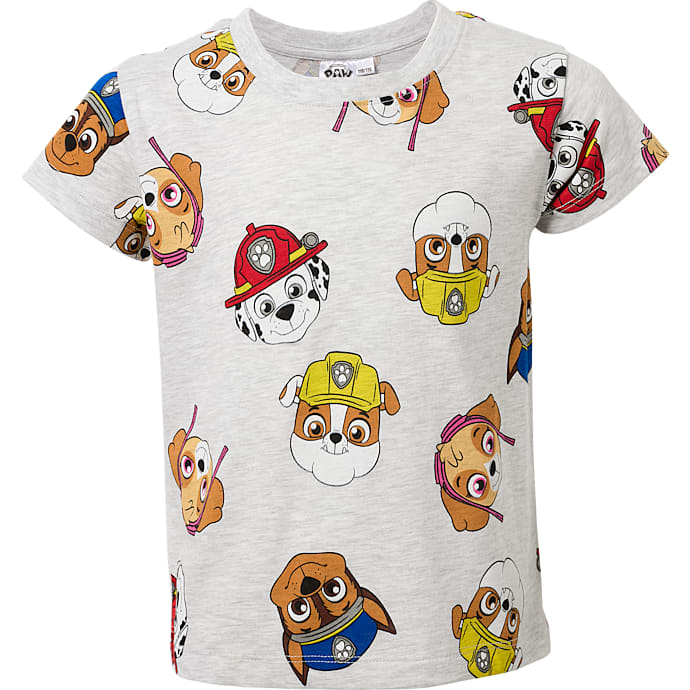 Paw Patrol T-shirt str. 86/92 - grå