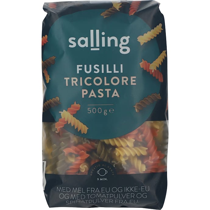 Salling Fusilli Tricolore 500 g