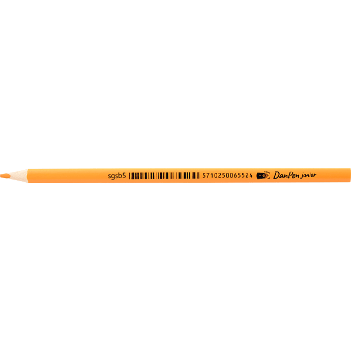 Danpen Junior Regular farveblyant Lys orange
