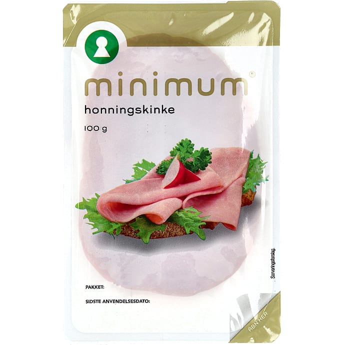 Honningmarineret skinke i skiver