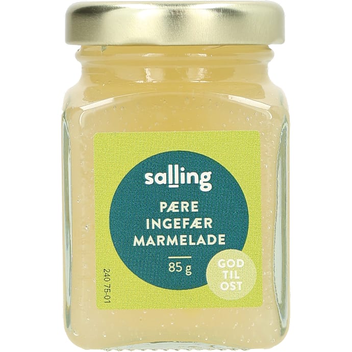 Pære- og ingefærmarmelade