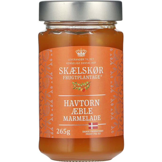 Havtorn- og æblemarmelade