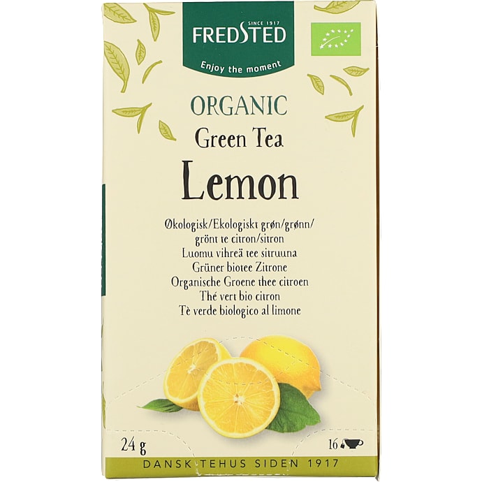 Grøn te m. citron øko