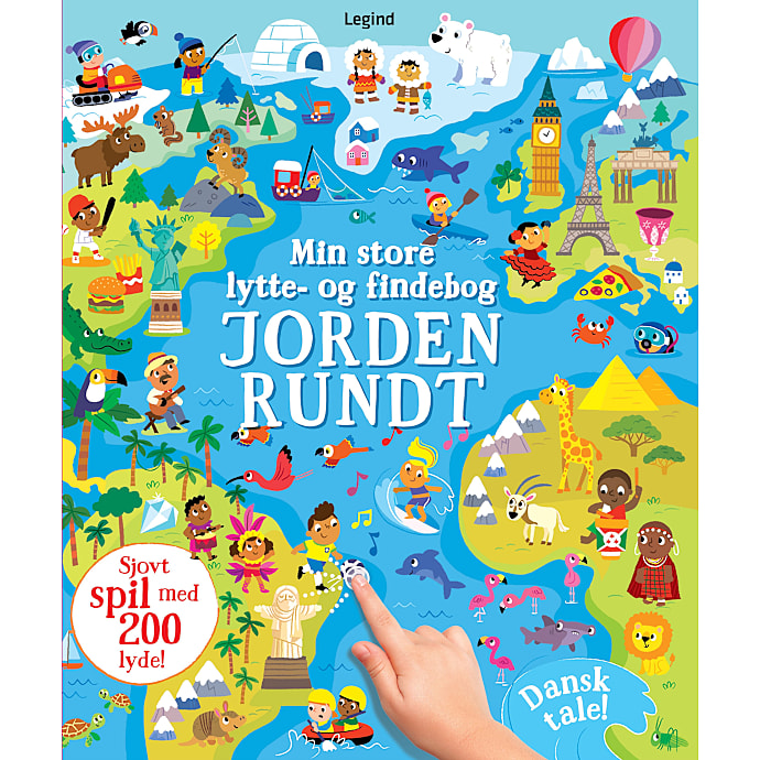 Legind Min store lytte- og findebog: Jorden rundt