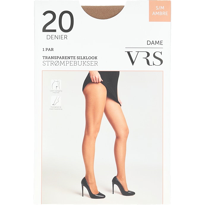 VRS Woman Strømpebukser Silklook str. S/M Ambre