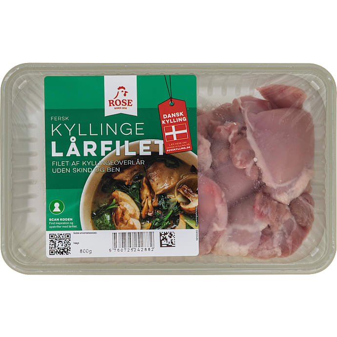 Rose Kyllingelårfilet Uden Skind Og Ben