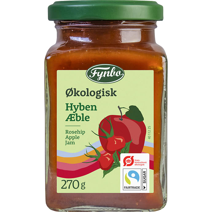 Hyben- og æblemarmelade øko