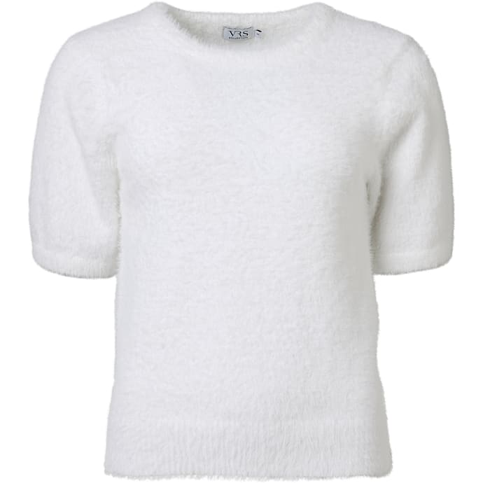 VRS Dame Striktrøje 2XL Hvid 1 stk