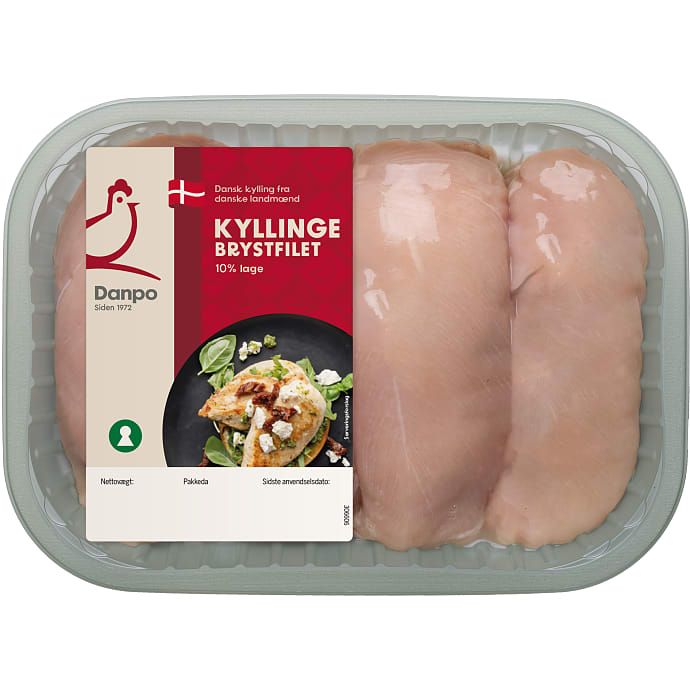 Landkylling Kyllingbrystfilet 1500 g