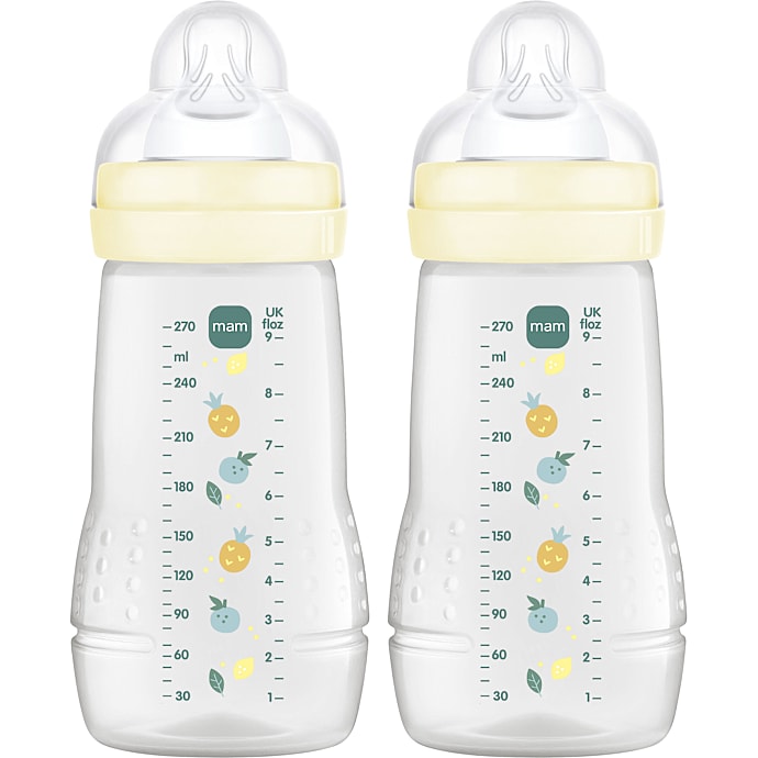 Sutteflaske slow flow 270 ml - flere varianter - assorteret