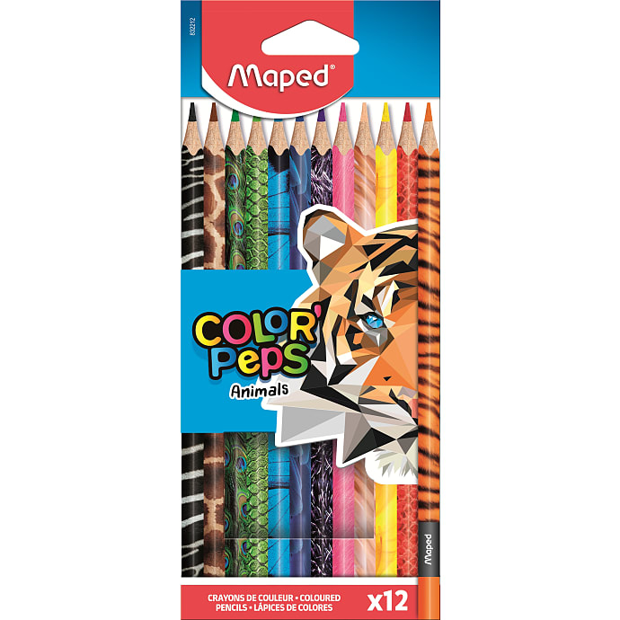 Maped farveblyanter 12-pak - dyr