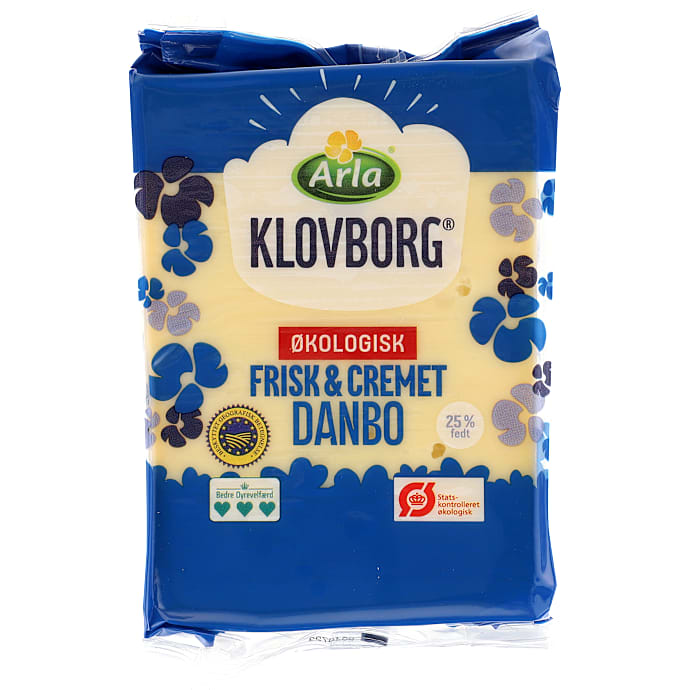 Danbo skæreost mellemlagret 45+ øko