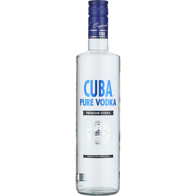 Cuba Pure Vodka 37,5% 70 cl