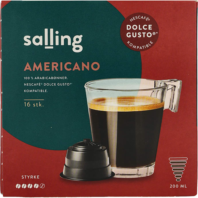 Americano kaffekapsler
