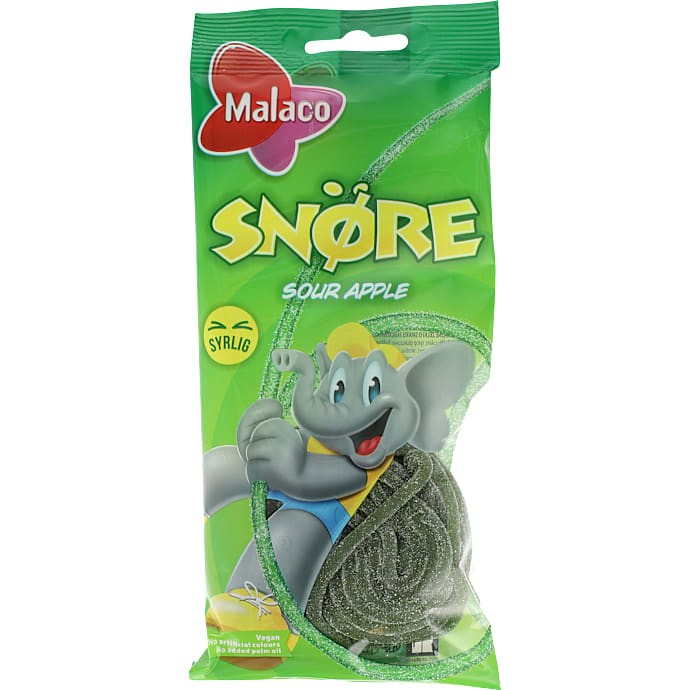 Malaco Snøre Sour Apple
