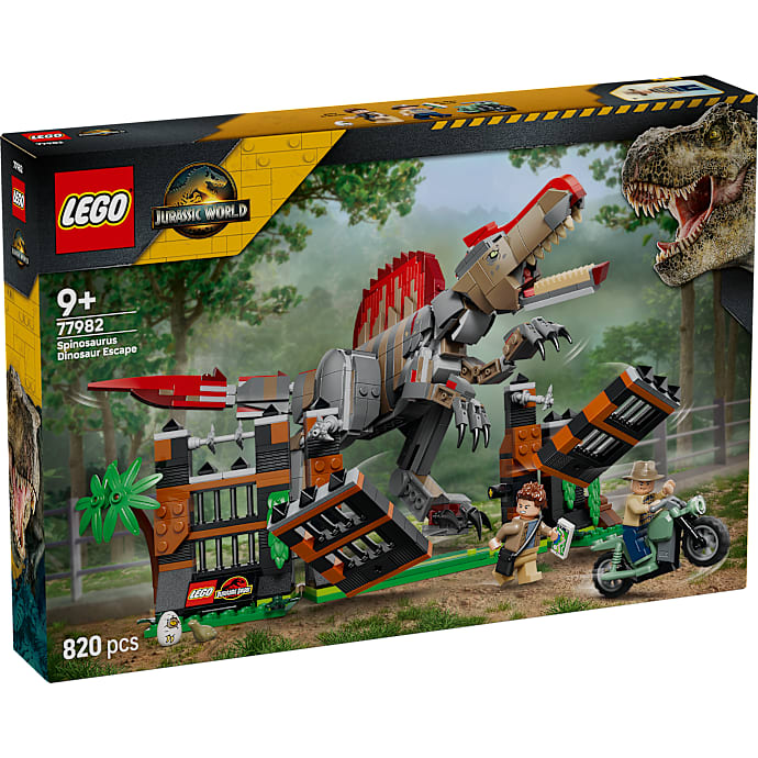 LEGO Jurassic World Spinosaurus-dinosaurflugt 77982