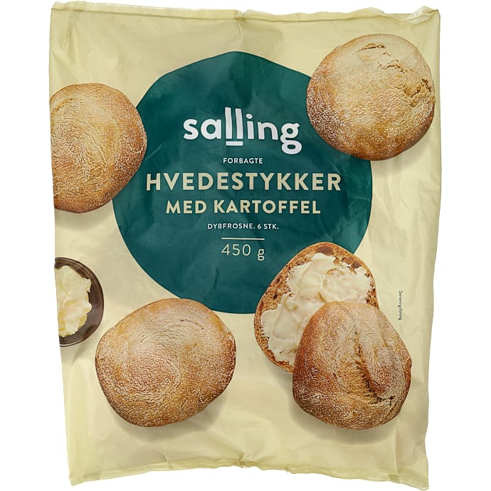 Salling Hvedestykker med kartoffel