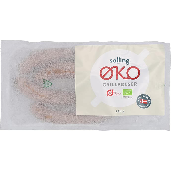 Salling ØKO Grillpølser 83% kød øko