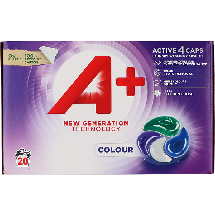 Vaskekapsler kulørt vask