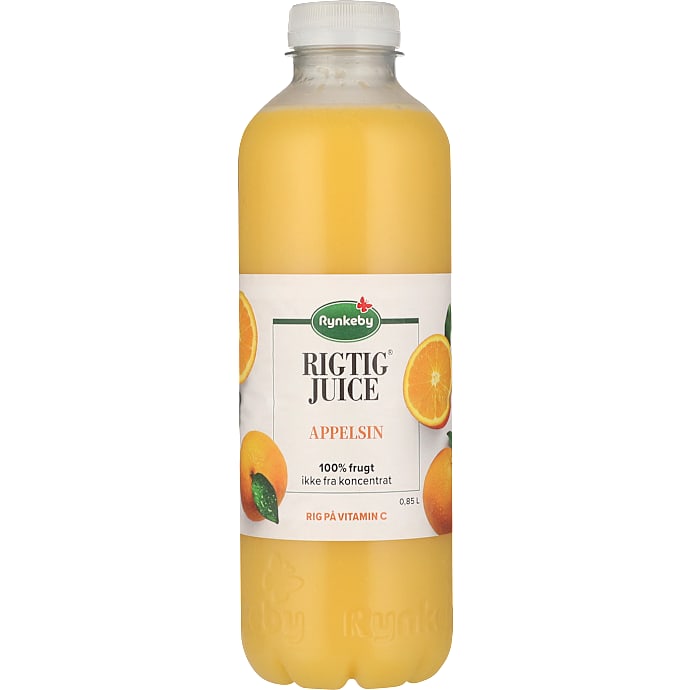 Appelsinjuice m. frugtkød